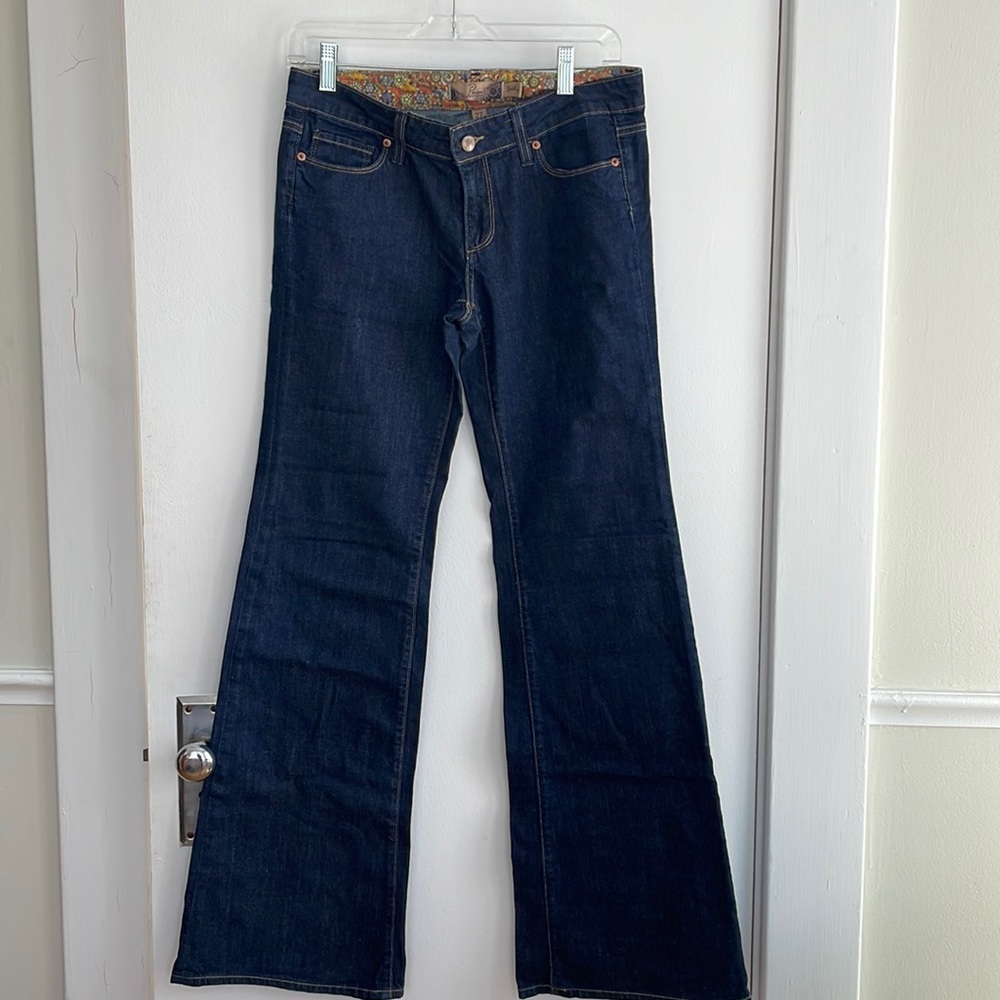 Paige premium denim wide leg jeans